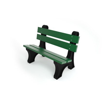 Frog Furnishings Green 4' Colonial Bench PB 4GRECOLE